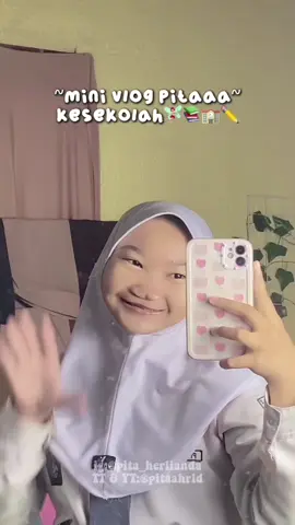 rindu masa sekolah🥹📚 #pitaahrld #minivlog #pita 