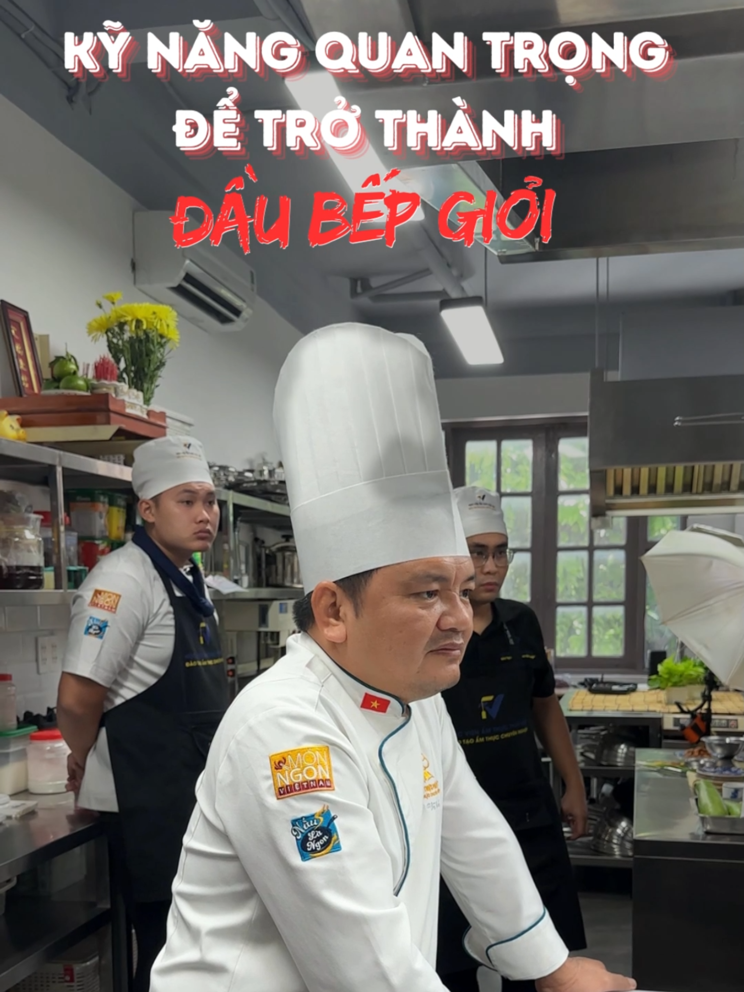 Bí quyết để thành công với nghề bếp dành cho các đầu bếp trẻ #hocvienamthucphapviet #voquocchef #hocnauan #cookingtiktok #LearnOnTikTok #fyp