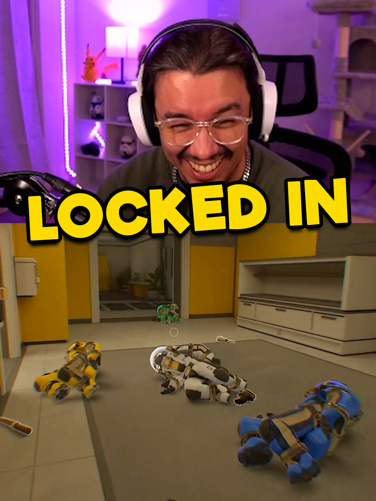 I had to lock in for a hot second...hehe #lockdownprotocol #AmongUs #viralgame #gaming