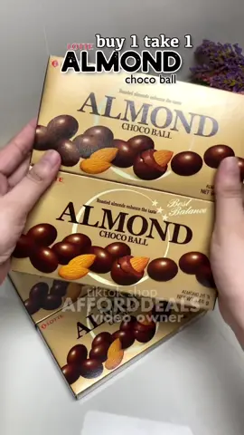 Buy 1 Take 1 mga mare ko!😍 #almondchocoball  #lottealmond  #almondchocolate  #buy1take1almondchocoball 