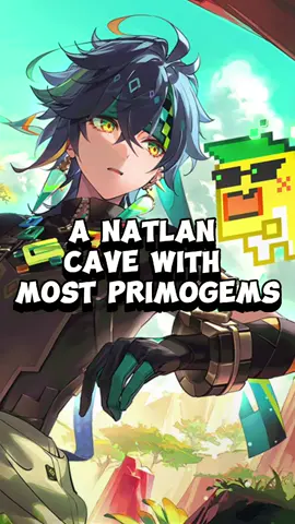 A Natlan Cave with MOST Primogems #Primogems #guide #lore #GenshinImpact #Natlan #foryou 