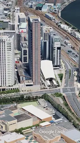 Part.123 | まもなくユニバーサルシティ【Google Earth Studio】#大阪 #ユニバーサルスタジオジャパン #ユニバ #googleearth 