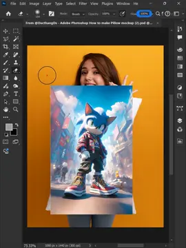 Photoshop Tips 2024 - How to Create a Realistic Pillow Model #ducthangds #designtools #photoshop #photoshoptutorial #photoshoptricks #photoshopskills #photoshoptips #xuhuong 