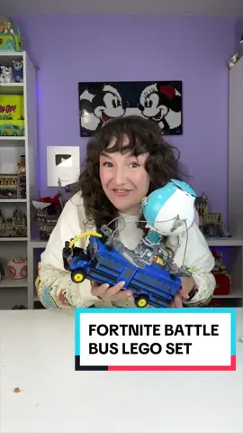 where we droppin? 😜 Fortnite Battle Bus LEGO set is finally here!! Im so glad we have a while wave of lego fortnite lego sets coming october 1st! #gifted by @LEGO #rlfm #reviews #77073