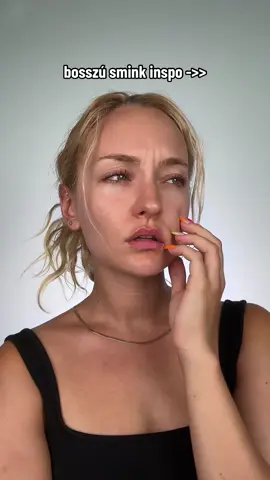 Bosszú smink - régen kellett már használnom, de hátha valakinek jól jön ez az inspo🤷‍♀️😘🩷 #revengemakeup #bosszúsmink #GlowUp #sminktransition #mibőlleszacserebogár #sminkinspo #sminkinspiráció 