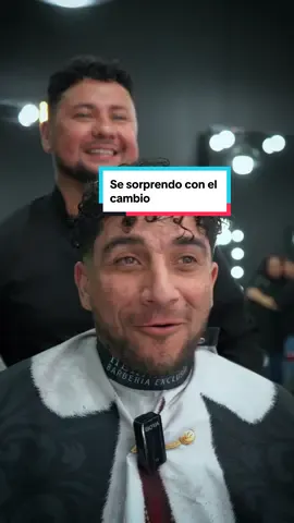 Se sorprendio con el cambio 😱😱♥️ #curlyhair #haircut #fyp #chile 