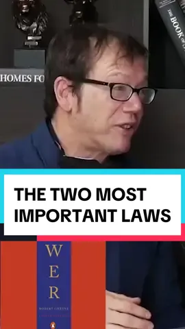 There are two laws that I think are most important.  #robertgreene #fyp #tiktok #the48lawsofpower 