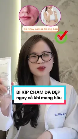 Da nhạy cảm hay da mẹ bầu thì đều có thể đẹp hoàn hảo nếu tìm đúng sản phẩm nha 🥰 #skincare #duocsi103 #klalab #kemduongtoneupklalab 