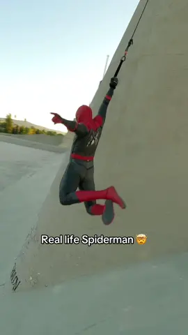 Living out my dream of becoming Spider-Man! 