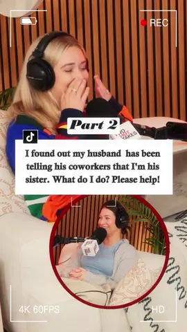 I found out my husband  has been telling his coworkers that I'm his sister. What do I do? Please help!  Part 2 #reddit_tiktok #storytelling #twohottakes #redditstorytime #redditreading #aita #askreddit #fypシ゚viral
