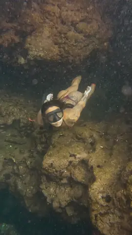 I got trapped by the bubbles 