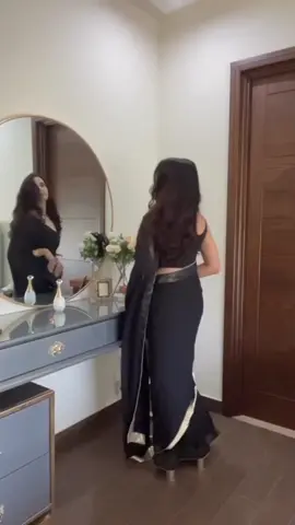 🖤 #fyp #foryou #tiktok #trending #actor #artist #kirankhanofficial1 #black #saree 