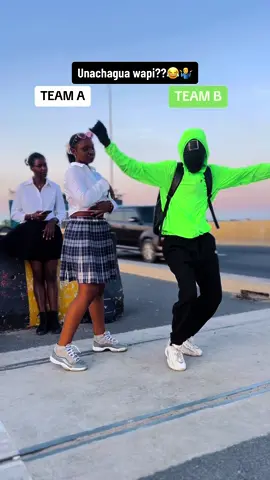HAPA UNACHAGUA WAPI KATI YA TEAM A na B??🤷‍♂️🤷‍♂️ . #viral #fyp #callydancer_ #foryou #youpage #viraltiktok #virall 