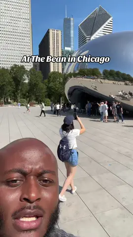 Finally at The Bean in Chicago. #fyp #viral #chicago #chicagotiktok #thebean #thebeanchicago 