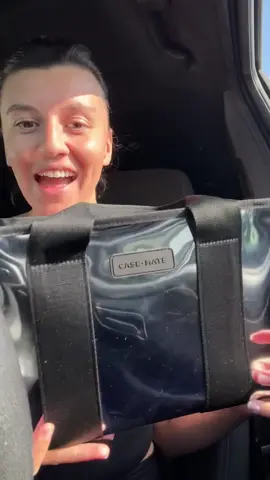 a quick little pre-spin class vlog for you because this mini Chrome Tote is everything 🩶  #chrome #chrometote #minitote #silverchrome #itgirl #casemate #spinclass #carvlog 
