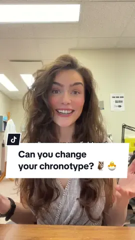 Replying to @Santo Giacalone can you change your genetic chronotype? #sleep #chronotype #neuroscience #Science #genetics #nightowl 