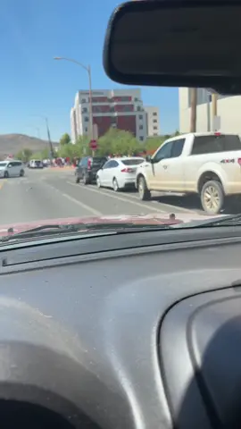 Driving by a Tucson Trump Ralley at the TCC! #eatingcatsanddogs 