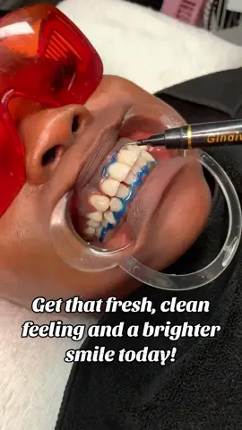 Brighten up your smile in no time! Check out this teeth whitening, scaling, and polishing treatment for that perfect glow-up 🦷💎 #TeethWhitening #OralCare #GlowUp #HealthySmile”