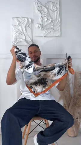 3 ideias de como usar o lenço no seu look. Me conta ai o que voces acham desse tipo de conteúdo ✨😗  #foryou #foryourpage #moda #modamasculina #lenço #modaparahombre #afro #salvadorbahia #brasil #viral #fashion 