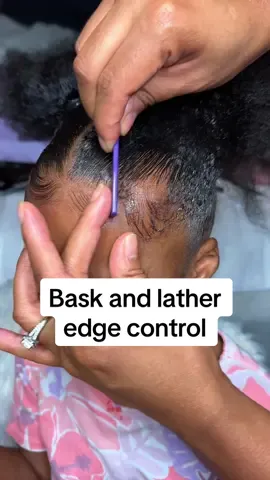 Replying to @cutieT68 The only edge control I use 🔥 #baskandlatherco #baskandlatherreview #baskandlatheredgecontrol #edgestutorial #edgecontrol #edgecontrol4c #blackhairstyles 