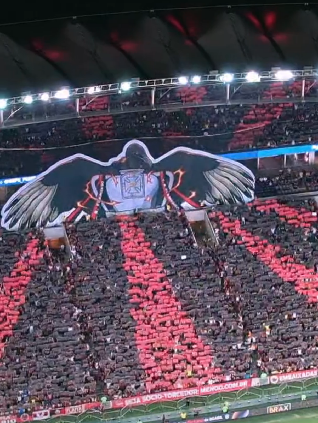 Duelo decisivo no Maracanã, festa da torcida do Flamengo 🔥 #ge #futebol #flamengo #copadobrasil