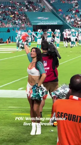 Proud of You Babe!🙌 #miamidolphins #miamidolphinscheerleaders #dreams #dreamscometrue #fyp 