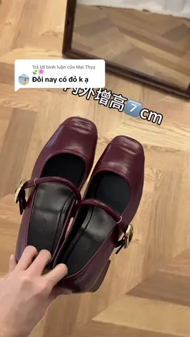 Trả lời @Mai Thyy🍃🌸 màu đỏ cx đẹp mê ạ #giaydepxinh #giaynuxinh #giaydepquangchaucaocap #giaydepquangchau #trending 