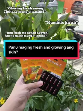 Para mas glowing and healthy tayo everyday Mag Bewell C na🧡😁 #creatorsearchinsights #bewell #bewellc #vitamin #glowingskin 