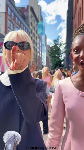 Best friends forever 🥰 #confidenceheist #inspiring🌍withconfidence #davidcarmi #nyc #nyfw24 #confidence #bestfreinds 