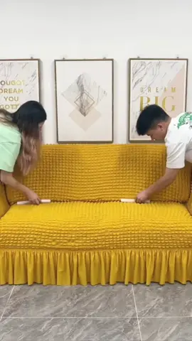 #Sofa Cover#Bubble Grid Anti-Slip Sofa Cover A variety of colors to choose from, easy to disassemble and wash
