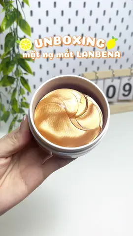 Mắt thâm không còn là nỗi sợ của tui nữa rồii 😻💕 #lanbena @Lanbena.vn #matnamatlanbena #unboxing #review #reviewlamdep #skincare #xuhuong #fyp #viral 