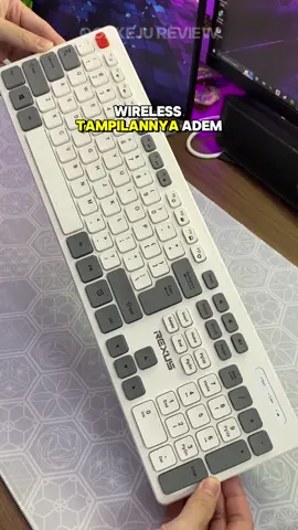 Rexus KM8 Combo Keyboard Mouse Wireless di budget 100an aja #officekeyboard #keyboardmouse #keyboardwireless #rexusindonesia #rexuskm8  up 2x krna tugas ges sekalian review aowkwoako