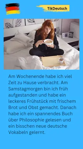 Mein Wochenende auf Deutsch – A2 Niveau 🌞🇩🇪