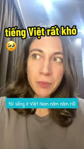 tiếng Việt rất khó 🥹🇻🇳#vietnam #nguoinuocngoainoitiengviet #tiengviet 