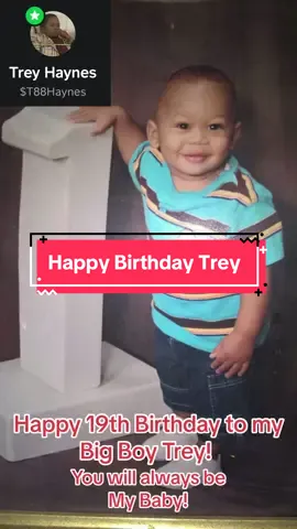 Yall help me with my son @Trey Haynes  a Happy 19th Birthday!! So sad that we won’t see him today bc he’s at college but we will see him soon! If you want to send him something here is his Cashapp $T88Haynes #happybirthday #footballplayer #collegekid #19 