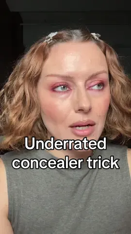 Try this trick if you haven’t, it’s a game changer! ##Concealer##MakeupHack##ConcealerTricks##ComplexionMakeup##ILoveMakeup##KJH##FYP
