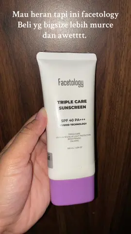 #facetology #facetologysunscreen #sunscreen #sunscreenviral #gilagilajualan #gilagilajualan2024 #pakethemat #skincare #skincareroutine #skincareproducts #skincaretips #fypage #affiliatemarketingforbeginners #affiliatemarketing #affiliatepemula 