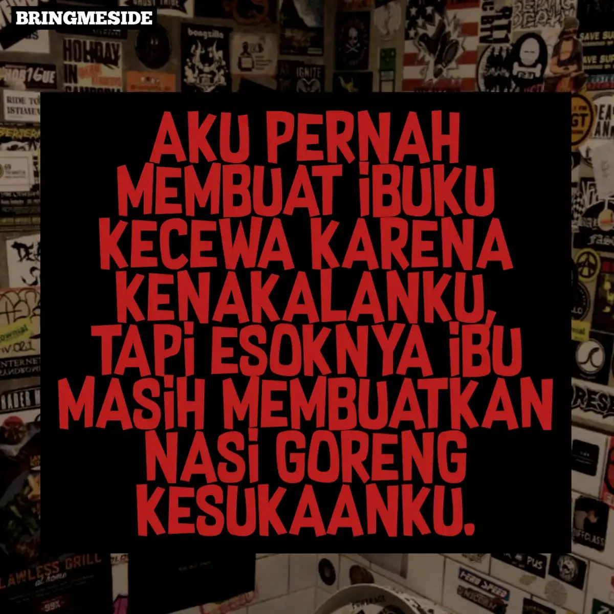 Adakah yang setulus ibu? #bringmeside #katabijak #ibu #motivasi #quotes 