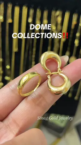 DOME COLLECTIONS IS BACK ON STOCKS‼️🥰 #sinaggoldjewelry #realgold #realgoldjewelry #real #pawnablegold #pawnablegold #pawnablegoldjewelry #pawnablejewelryph #ladiesring #dome #ladiesring #goldsupplier #goldsupplierphilippines #goldsupplierph #fyp #fy #foryou #foryoupages  #foryoupageofficiall 
