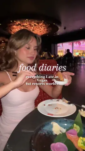 came to vegas for the food  @Resorts World Las Vegas 