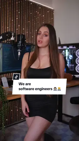 We are software engineers 👩🏻‍💻👨‍💻 #coding #programming #softwareengineer #coder #programmer #dev #developer #Tech #techtok 