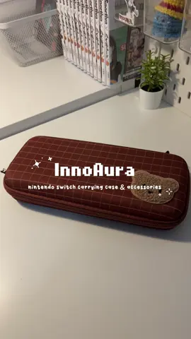 obsessed with this cute bear switch case from @innoaura 🧸 #fyp #nintendo #switch #oled #switchaccessories #gaming #innoaura #gamingaccessories 