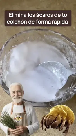 Elimina los ácaros de tu colchón de forma rápida 👨🏻‍🦳✨💞 #remedioscaseros #remediosnaturales ##remedios