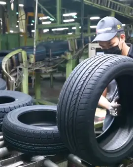 Satisfying Car Tire  CR-S Car Tires Manufacturing Process! Taiwan Tire Factory #foryoupage #foryou #fyp #amazingtechnology #viraltiktok 