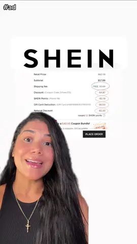 Válido solo en USA & órdenes mediante Courier 🛍️✨ #greenscreen #viralvideo #sheindescuento #sheingiftcard #sheingals #sheinhacks 