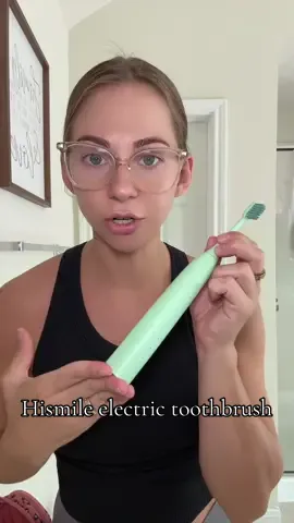 This is such a good toothbrush! @HiSmileOfficial #hismile #eletrictoothbrush #toothbrush #cleanteeth #fyp #foryou #tiktokshop 