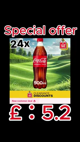 Cocacola great price be quick be fast on this one #cocacola #TikTokMadeMeBuyIt