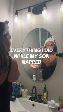 with time to be a couch potato before he wakes up 👏 #naptimereset #naptimeroutine #MomsofTikTok #relatablemom #momgrwm 
