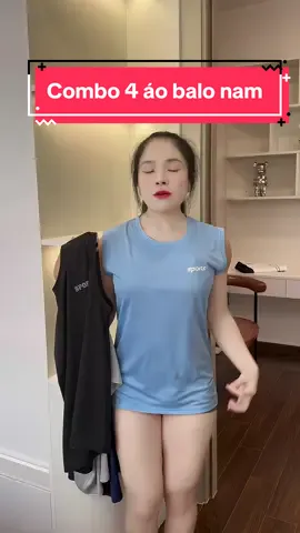 Combo 4 Áo ba lỗ nam chất thun lạnh