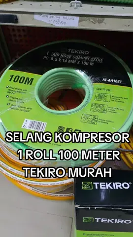 TEKIRO HOSE COMPRESSOR HIGH PRESSURE 100M SELANG ANGIN KOMPRESOR 1 ROL 100METER #tekiro #tekirotools #handtools #selang #selangkompresor #hose #compressor 